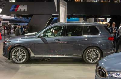 BMW X7 оказался просто огромным
